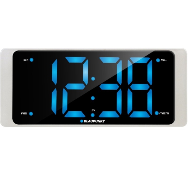 Blaupunkt CR16WH alarm clock Digital alarm clock Black, White
