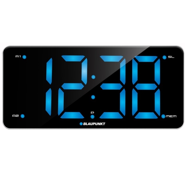 Blaupunkt CR15WH alarm clock Digital alarm clock Black,White