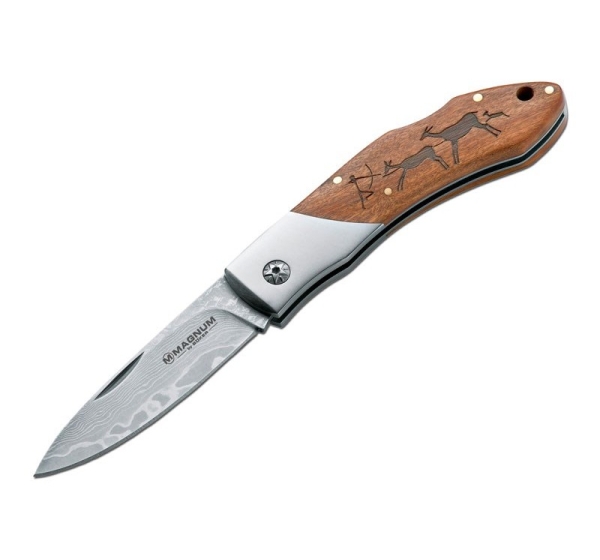 Magnum Caveman Damast Knife