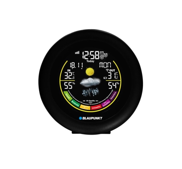BLAUPUNKT WS35BK APP WEATHER STATION, BLACK