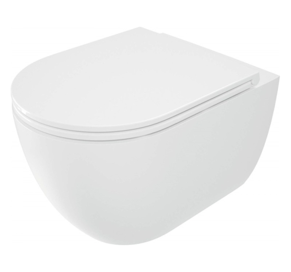 Rimless toilet