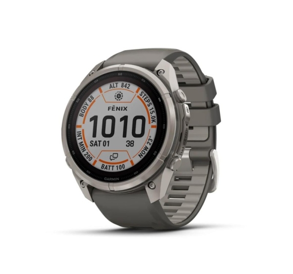 SMARTWATCH FENIX 9 PRO SOLAR/TITANIUM 010-04339-01 GARMIN