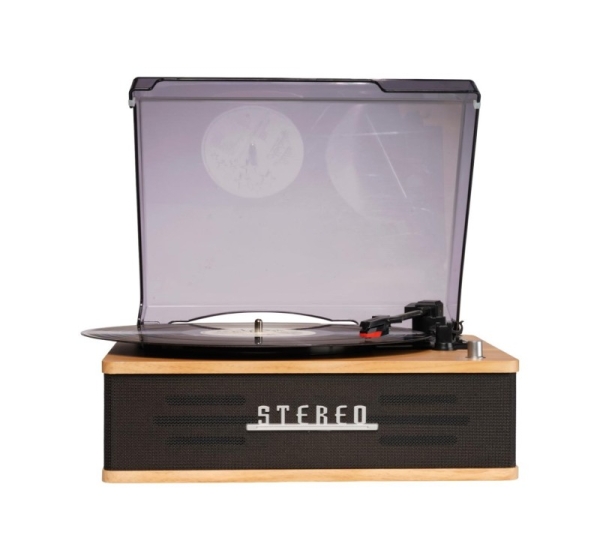 Denver VPB-262LW Belt-drive audio turntable Black, Wood Manual
