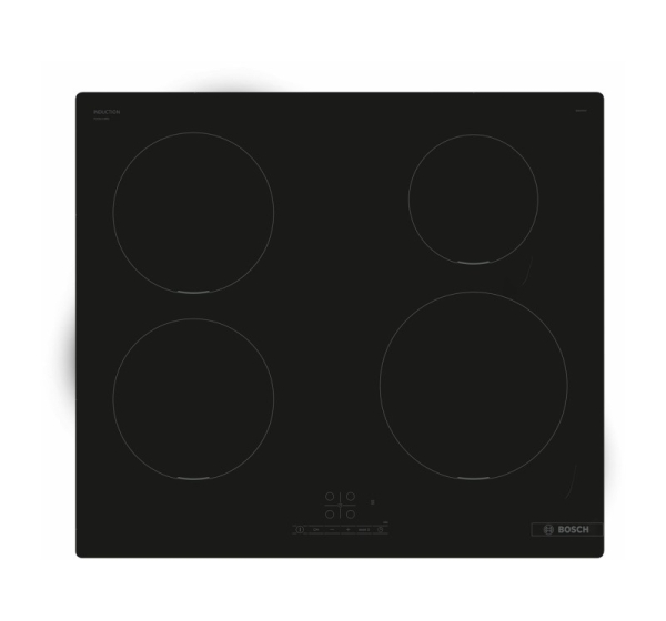 Bosch Serie 4 PUE611BB5E hob Black Built-in 60 cm Zone induction hob 4 zone(s)