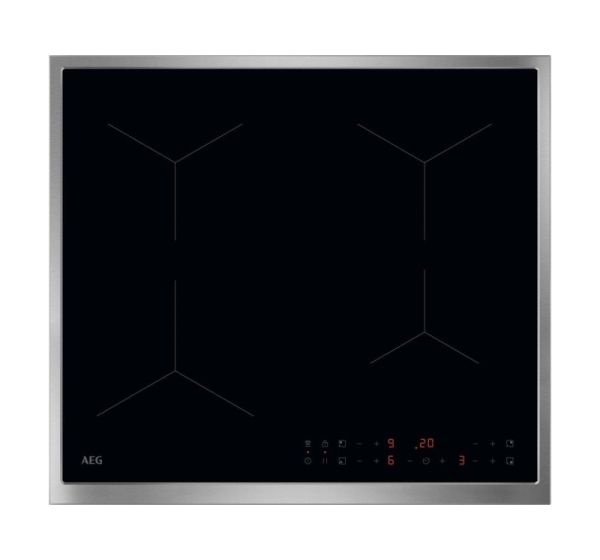 AEG TN64IA00XB Black Built-in 60 cm Zone induction hob 4 zone(s)