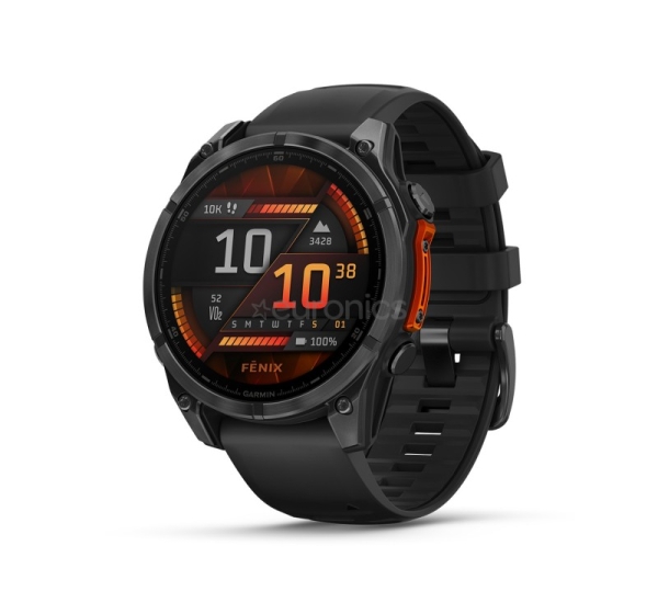 Garmin Fenix 8, 47 mm, tumši pelēka - Viedpulkstenis