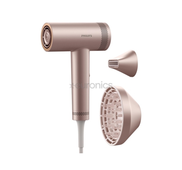Philips Hair Dryer 8000 Series, 1400 Вт, розовое золото - Фен