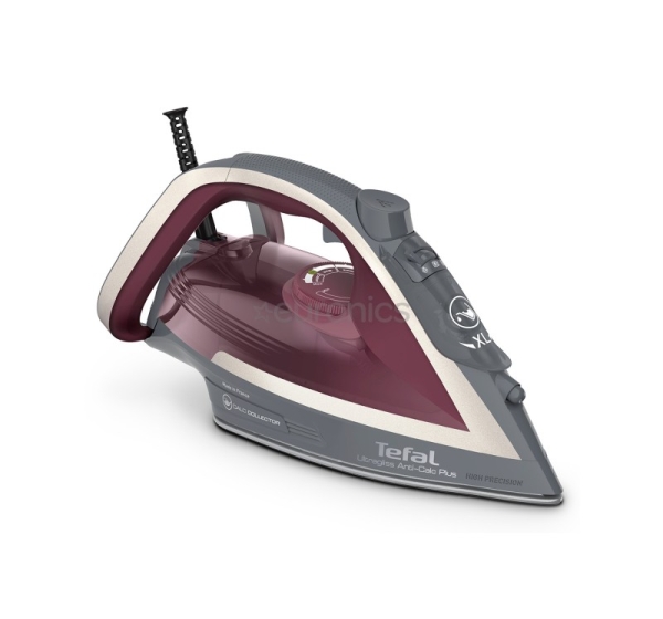Tefal Ultragliss Plus, 2800 Вт, серый/фиолетовый - Паровой утюг