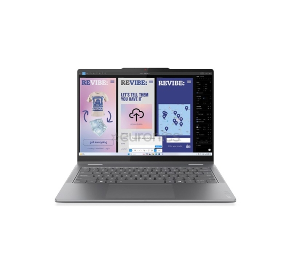Lenovo Yoga 7 2-in-1 Gen 10, 14'', WUXGA, OLED, Ultra 7, 16 GB, 512 GB, SWE, pelēka - Portatīvais dators
