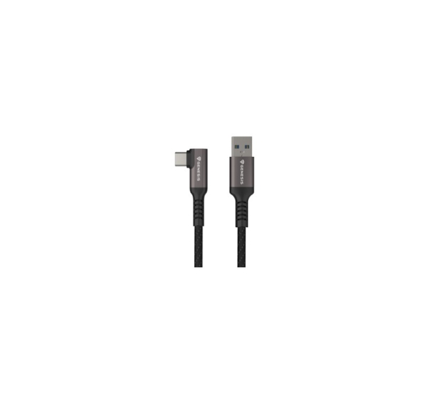 VR Kabelis Genesis USB Male - Type C Male 3m Black