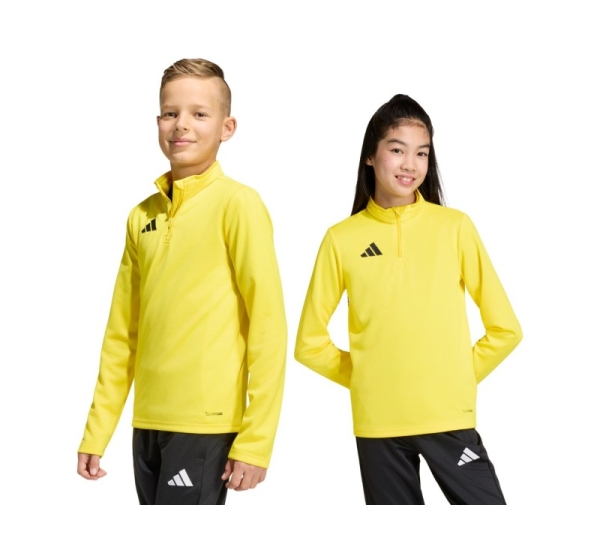 Bluza dla dzieci adidas Entrada 26 Training Top żółta JZ6639 128cm