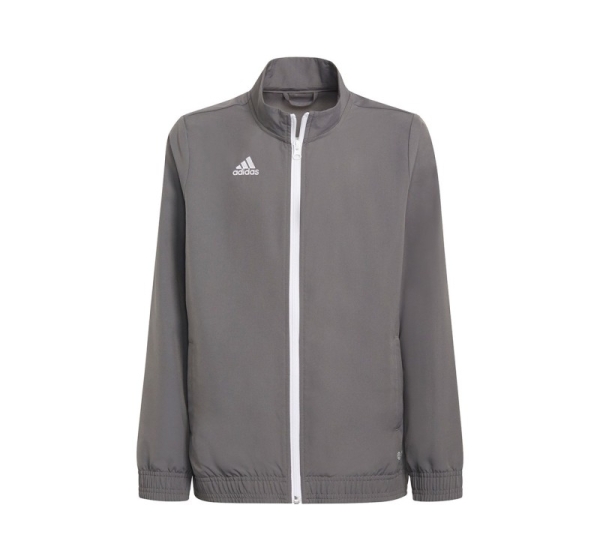 Sweatshirt for kids adidas Entrada 22 Presentation Jacket gray H57539 128cm