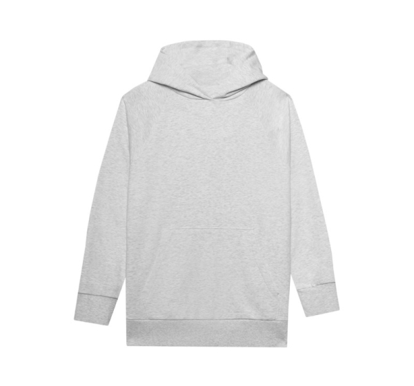 Women's sweatshirt 4F F0955 cool light gray melange 4FWSS24TSWSF0955 27M M