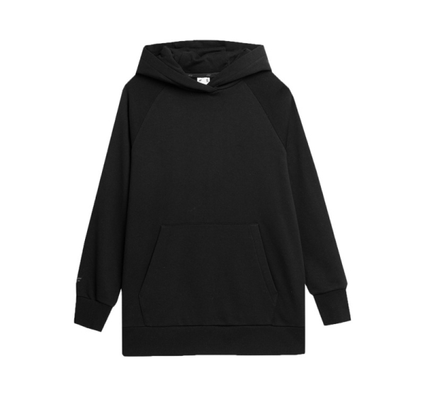 Women's sweatshirt 4F F0955 deep black 4FWSS24TSWSF0955 20S S