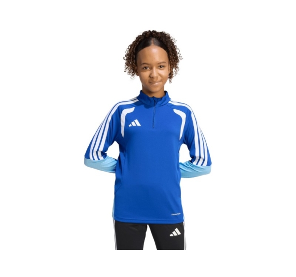 Bluza dla dzieci adidas Tiro 26 Competition Training Top niebiesko-błękitna KA7570 140cm