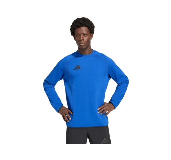Bluza męska adidas Tiro 26 Travel Crew niebieska KD1146 M