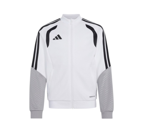 Bluza dla dzieci adidas Tiro 26 Competition Training biało-szara KA7716 140cm