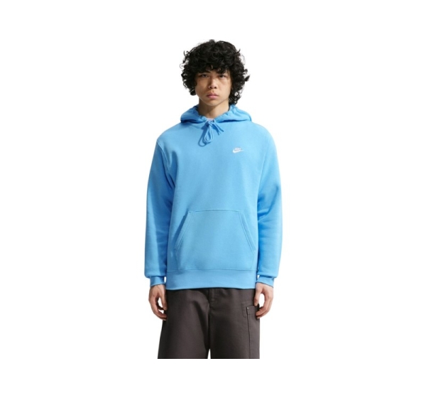 Bluza męska Nike Club BB jasnoniebieska FN3859 497 2XL