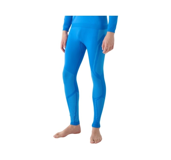 Men's thermoactive leggings 4F M166 blue 4FWAW24USEAM166 33S S/M
