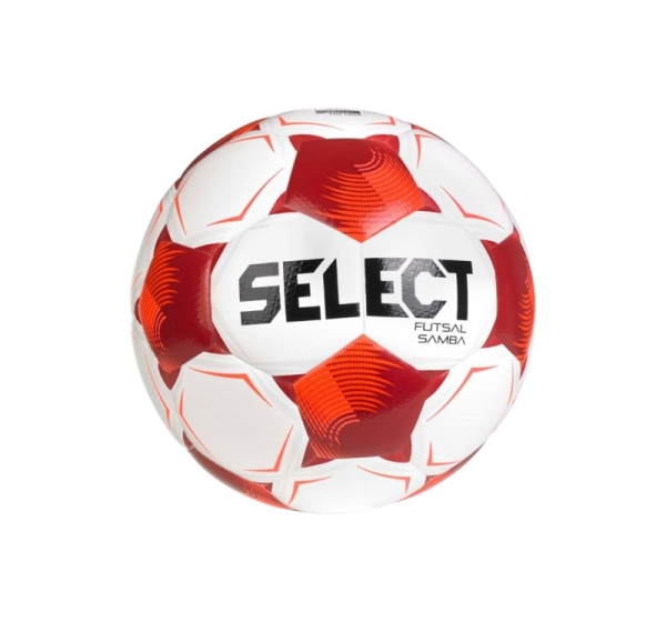Piłka nożna Select Futsal Samba v26 FIFA Basic biało-czerwona 1021654 320010 4