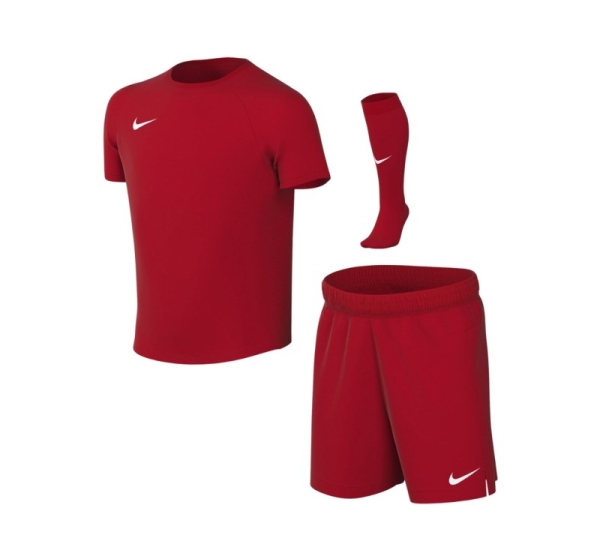 Komplet sportowy dla małych dzieci Nike Dri-Fit Park VIII czerwony HV8260 657 L