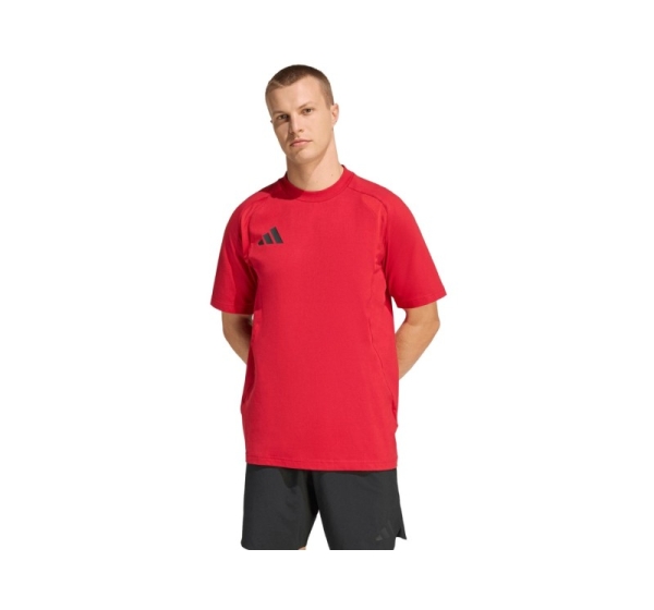 Koszulka męska adidas Tiro 26 Travel Tee czerwona KD1121 L