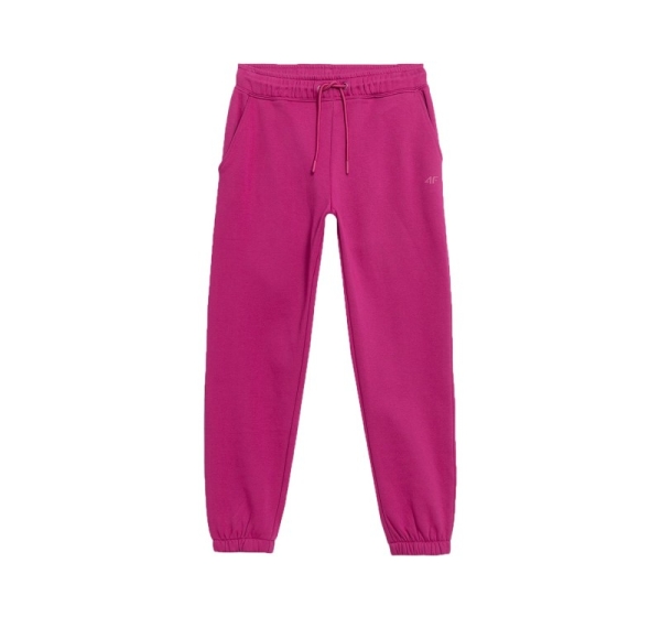 Women's trousers 4F CAS F475 dark pink 4FAW23TTROF475 53S L