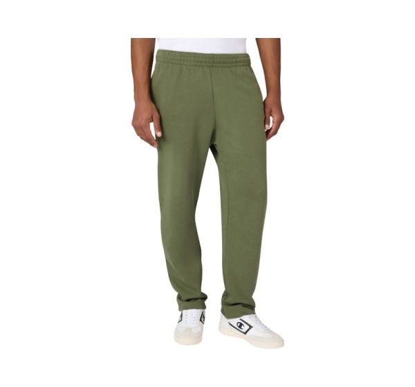 Spodnie męskie Champion Straight Hem Pants zielone 222179 GS156 M