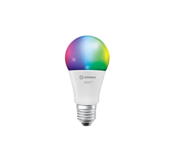 LED Viedo spuldžu komplekts (3 gab.) E27, A60, 9W, 806Lm, RGBW
