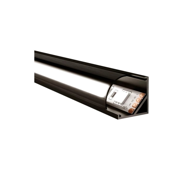 Stūra anodēts alumīnija profils LED lentei HB-15.8X15.8BC