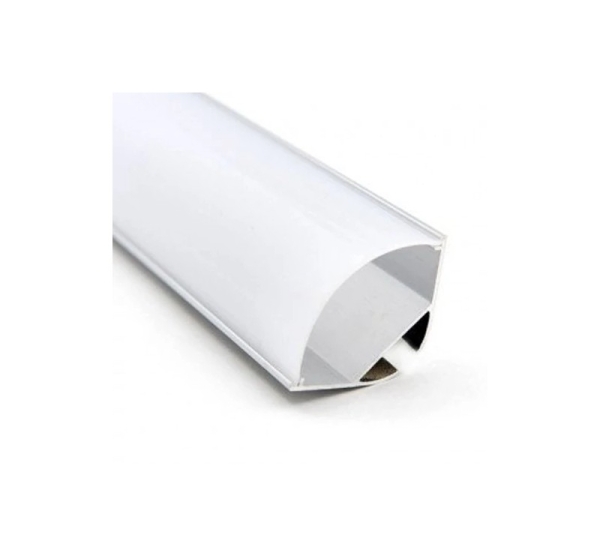 Stūra anodēts alumīnija profils 1-2 LED lentas rindām HB-23.5X23.5A