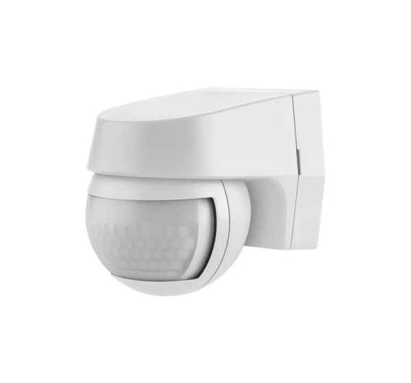 Infrasarkanais PIR kustības sensors 110°, 12m, IP44