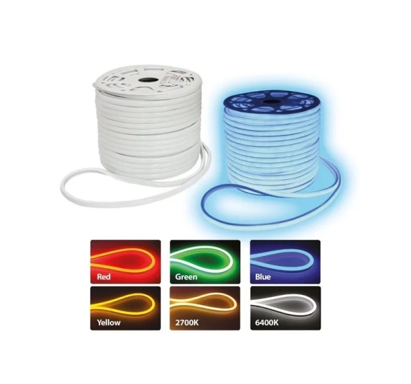 Neona LED lente NEOLED 8W,m, RGB, IP65, 220-240V