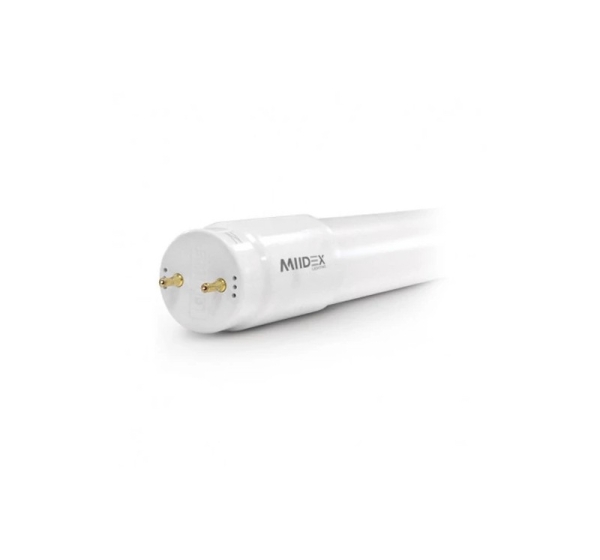 LED spuldze T8, 18W, 120cm, 1600lm, 6000K, elektrības pieslēgums no divām pusēm!