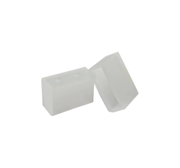 LED lentes 6x12mm vidējais savienotājs, ar caurumu