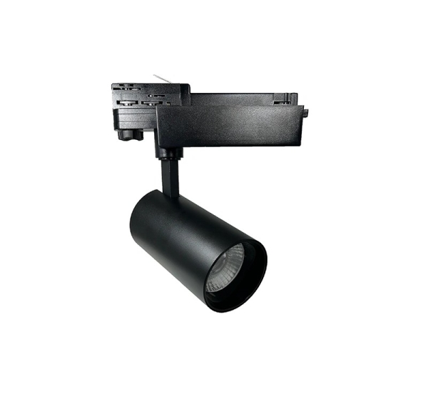 Trīsfāžu LED sliežu gaismeklis 30W, 3000K, 3900Lm, IP20, 36°