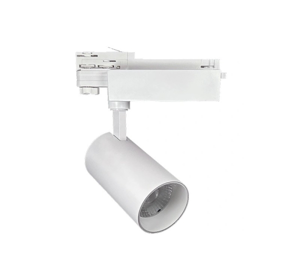 Trīsfāžu LED sliežu gaismeklis 30W, 4000K, 3900Lm, IP20, 36°