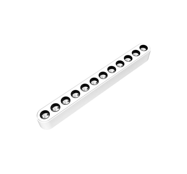 SLIM Magnētiskais sliežu gaismeklis 4000K, 12W, GRILL LIGHT 48V