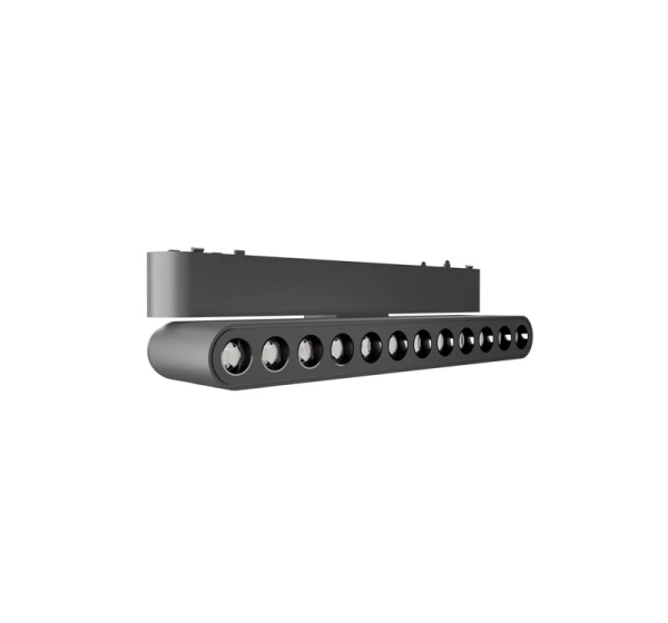 SLIM Magnētiskais sliežu gaismeklis 4000K, 12W, FOLDABLE GRILL LIGHT 48V