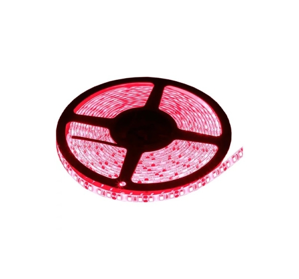 LED Mitrumizturīga lente sarkana, IP68, 12V, 12W, SMD5050