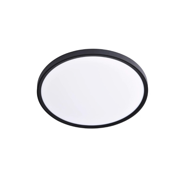 LED Ūdensizturīgs gaismeklis ar PIR kustības sensoru 32W, 3CCT, 3840Lm, IP44, Ø 400 x 25 mm