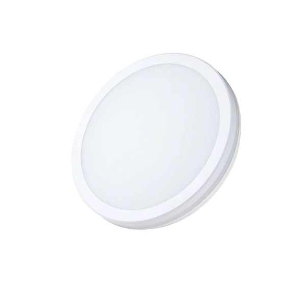 LED Ūdensizturīgs gaismeklis ar PIR kustības sensoru 40W, 3CCT, 4800Lm, IP65, Ø 400 x 55 mm