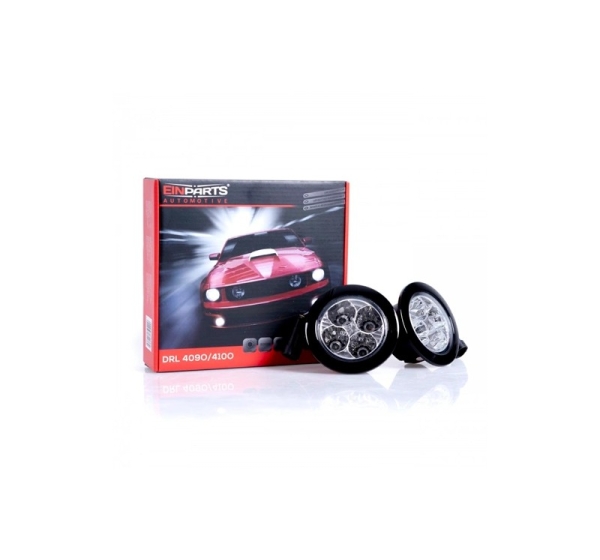 LED Dienas gaitas lukturi DRL 409O, 2x4W, 6000K, 9-32V