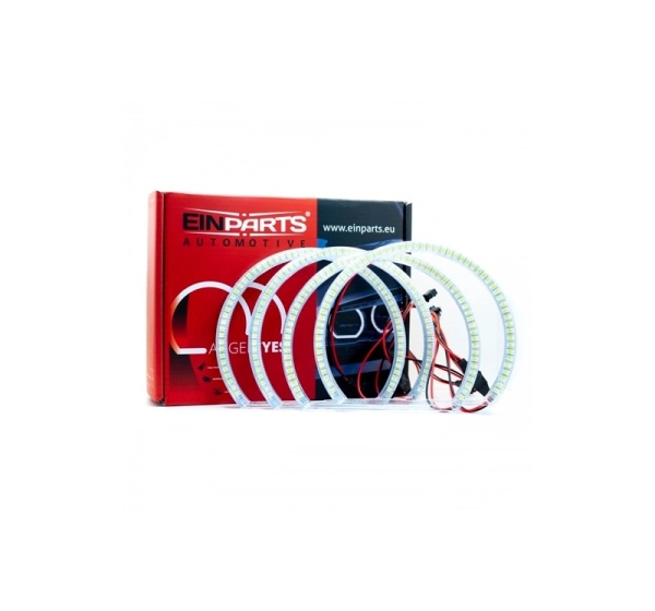 SMD LED Enģeļacis gredzeni, BMW E46 bez lēcas (1998-2001), 6000K, 9-16V, Angel Eyes