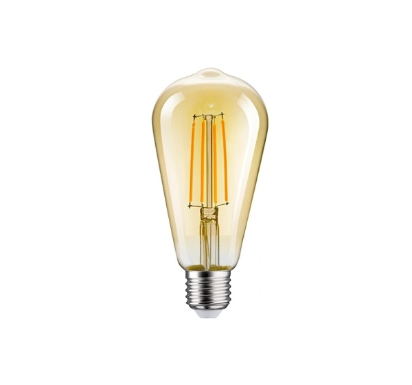 LED Dimmējama filamenta spuldze E27, ST64, 10W, 1100lm, 3000K, 360°, amber