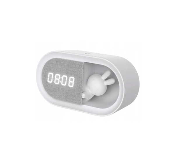 LED naktslampa ar modinātāju BUNNY, 1.1W, USB, 3000K, 55Lm, IP20
