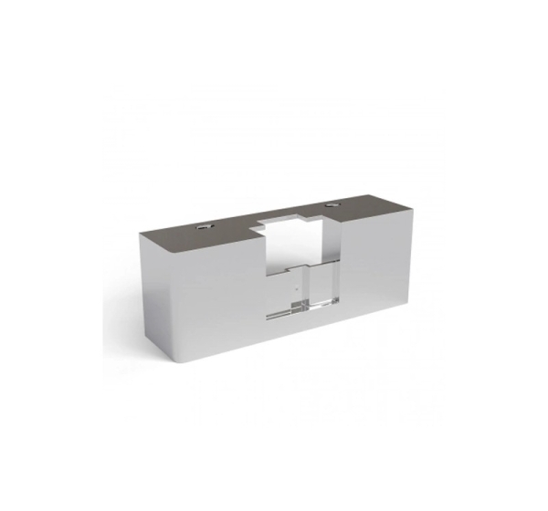 LED sienas spoguļu lampas montāžas kaste, 137x45x55 mm