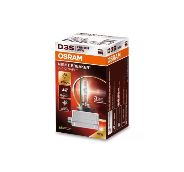 OSRAM D3S ksenona spuldze XENARC NIGHT BREAKER 220
