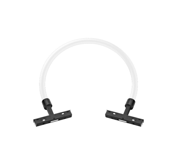 LED Magnētiskais sliežu gaismeklis 1m, 24W, 3000K, 48V, 360°