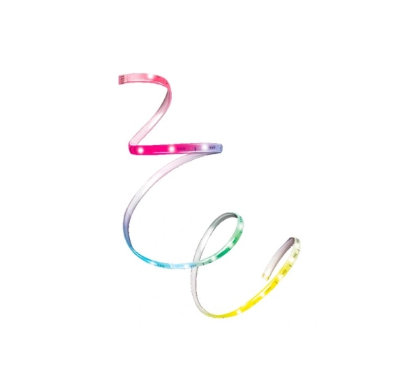LED lente ar audio uztvērēju un USB, 2m, 3.6W, RGB, IP20
